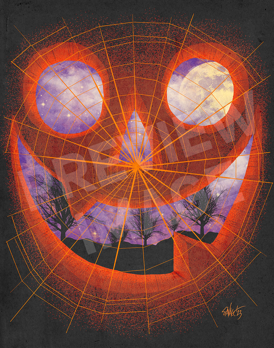 FrightFall2023 WEB Art Print Shop Sinister Dark Art & Creations by