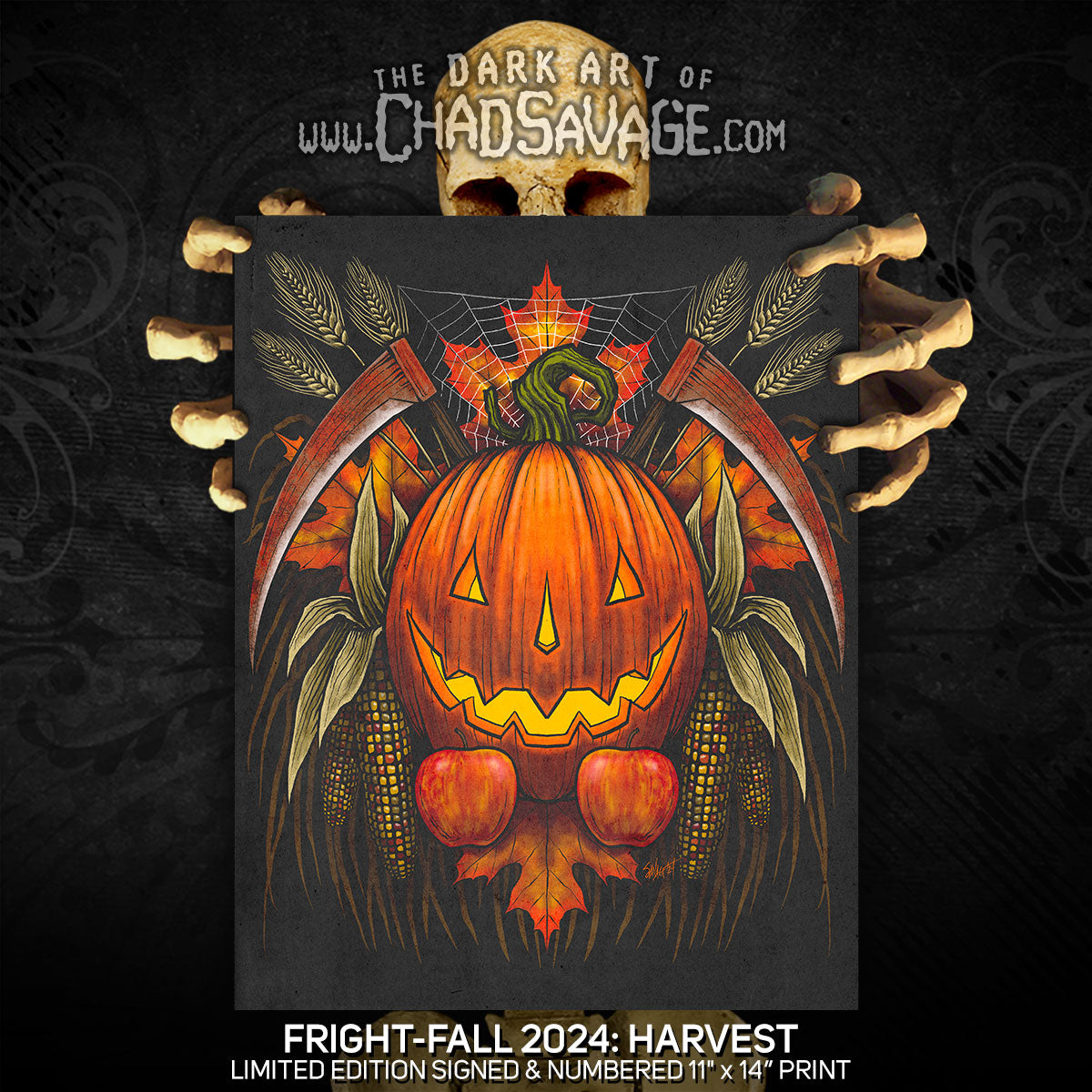 FrightFall2024: HARVEST Art Print – Shop Sinister: Dark Art