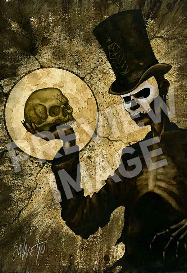 Shadow Man Art Print – Shop Sinister: Dark Art & Creations by Chad