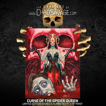 Curse of the Spider Queen Art Print