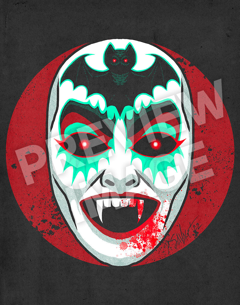 FrightFall2022 BLOOD Art Print Shop Sinister Dark Art & Creations