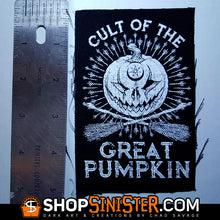 Cult of the Great Pumpkin Canvas Patch