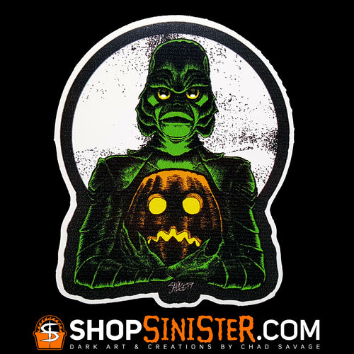 Monster Holiday: Creature Die Cut Vinyl Sticker