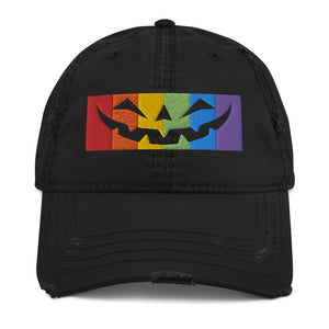 Rainbow Jack Distressed Dad Hat