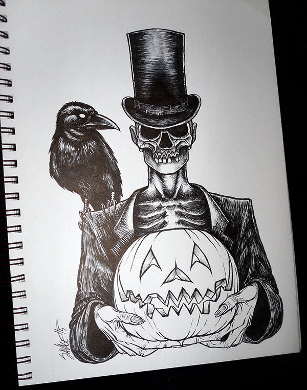 halloween drawings scary