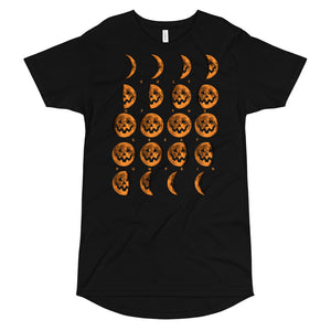 Cult of the Great Pumpkin Moon Phases Long Body Urban Tee
