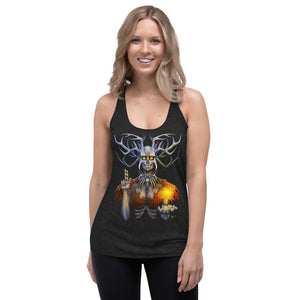 Saint of the Lonely Places Women's Racerback Tank