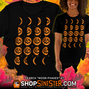 New Cult of the Great Pumpkin "Moon Phases" T-shirt Design