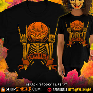 New "Spooky 4 Life" T-shirt Design
