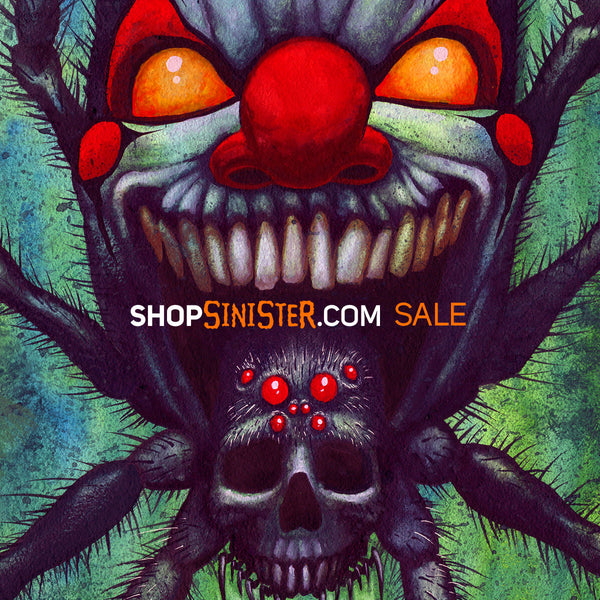 ShopSinister.com's Holiday Sale Continues with 25% Off ALL ORIGINAL DRAWINGS & PAINTINGS!