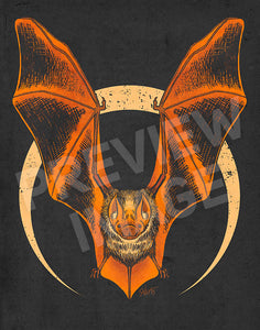 FrightFall2023: BAT Art Print