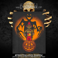 FrightFall2023: SHADOW Art Print