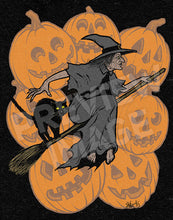 Witch's Flight Art Print