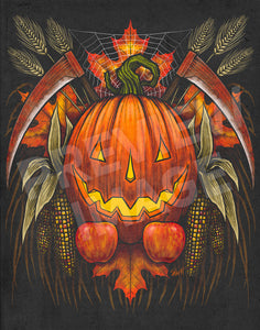 FrightFall2024: HARVEST Art Print