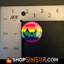 Classic Pride Pumpkin Button