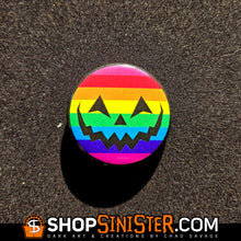 Classic Pride Pumpkin Button