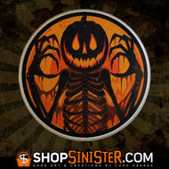 #FrightFall2021 Full Moon Printed Acrylic Pin