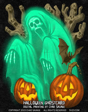 Halloween Ghostcard Unisex t-shirt