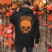 Greetings from Skull Hollow Unisex fleece zip up hoodie