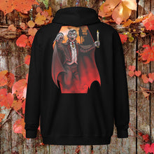 Portrait of Dracula Unisex heavy blend zip hoodie