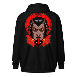 Gruss vom Krampus Unisex heavy blend zip hoodie – Shop Sinister
