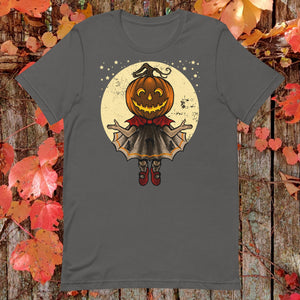 Pumpkin Girl Unisex t-shirt