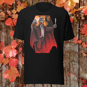 Portrait of Dracula Unisex t-shirt