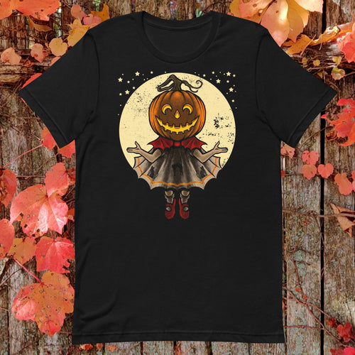 Pumpkin Girl Unisex t-shirt