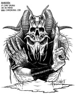 Abaddon Original Drawing