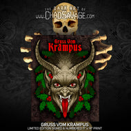 Krampus 2020 Art Print