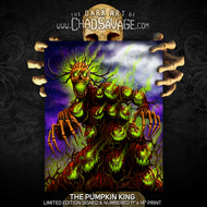 The Pumpkin King Art Print