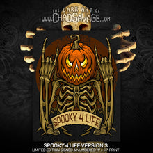 Spooky 4 Life Version 3 Art Print