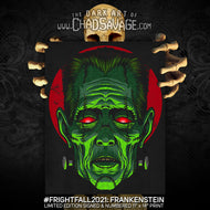 FrightFall2021: FRANKENSTEIN Art Print