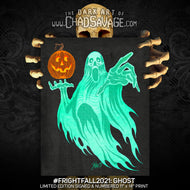 FrightFall2021: GHOST Art Print