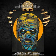 FrightFall2021: MUMMY Art Print