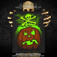 FrightFall2021: POISON Art Print
