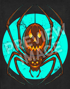 FrightFall2021: SPIDER Art Print