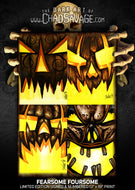 Fearsome Foursome Art Print