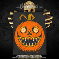 FrightFall2022: CANDY Art Print
