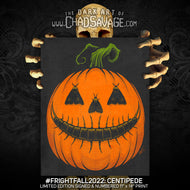 FrightFall2022: CENTIPEDE Art Print
