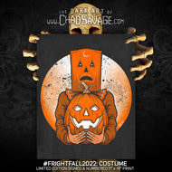 FrightFall2022: COSTUME Art Print