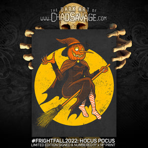 FrightFall2022: HOCUS POCUS Art Print