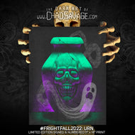 FrightFall2022: URN Art Print