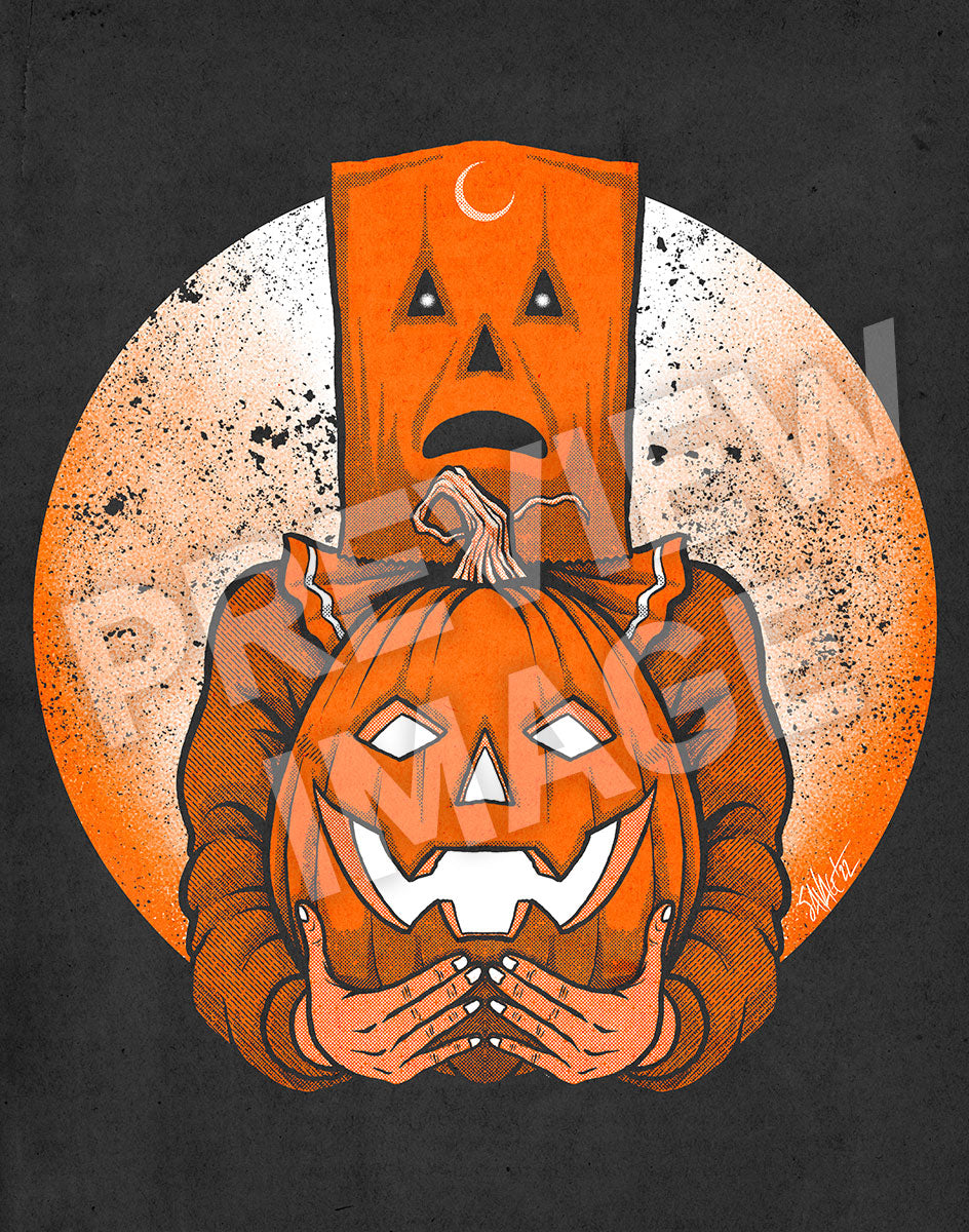 FrightFall2022: COSTUME Art Print – Shop Sinister: Dark Art & Creations ...