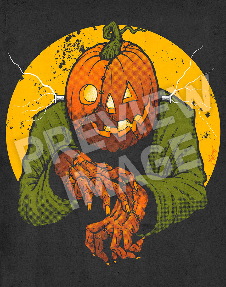 Fright Fall FrightFall2022: MONSTER Art Print – Shop Sinister: Dark Art & Creations ...
