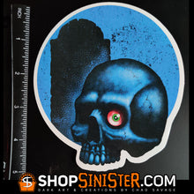 #FrightFall2022 EYEBALL Die Cut LARGE Vinyl Sticker