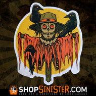 #FrightFall2022 SCARECROW Die Cut LARGE Vinyl Sticker