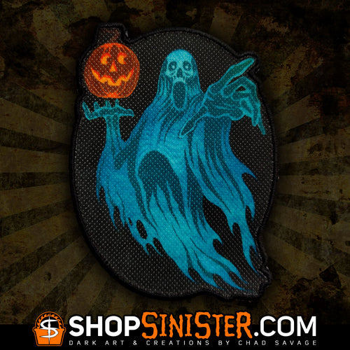 #FrightFall2021 Ghost Printed Patch