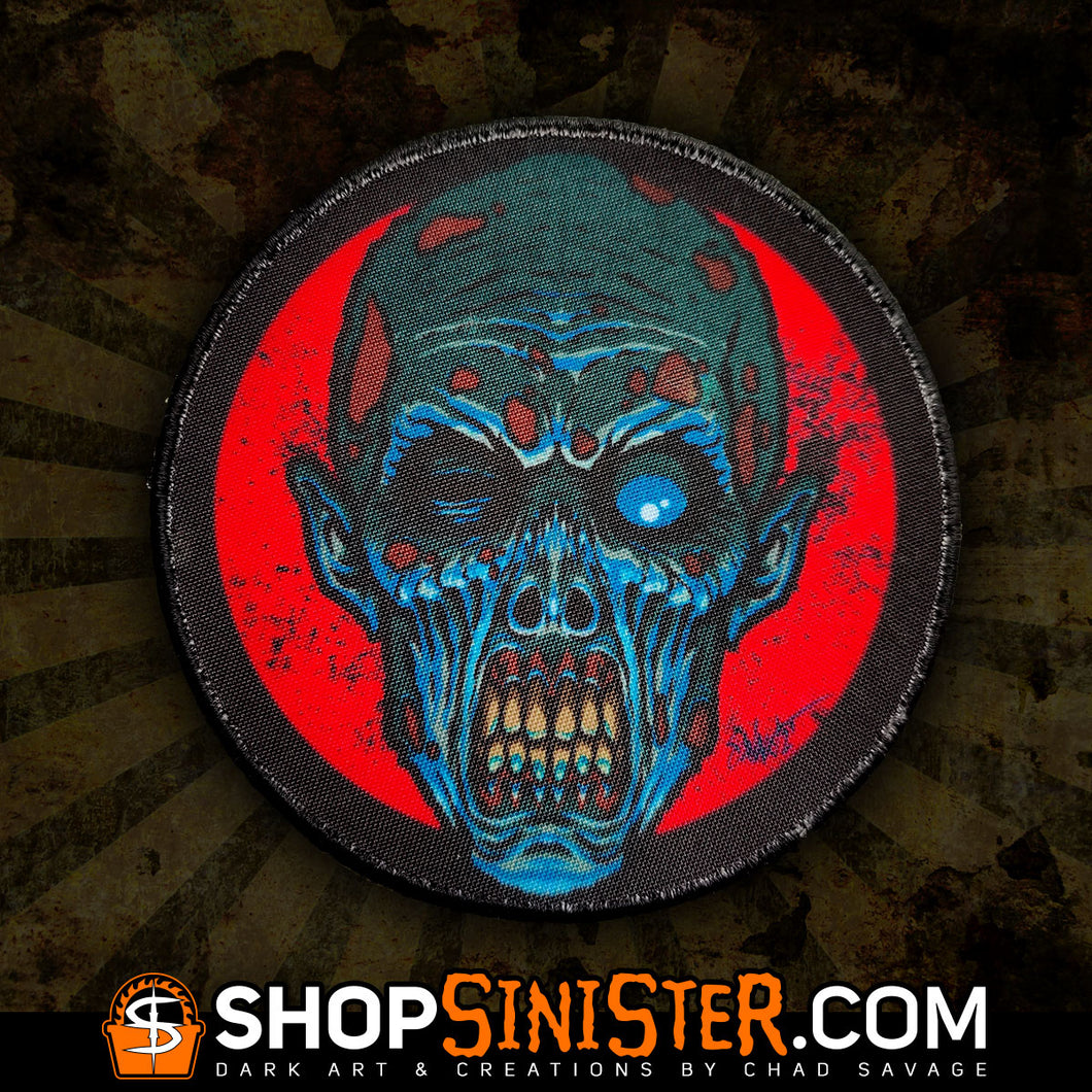 #FrightFall2021 Zombie Printed Patch