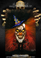 HALcLOWnEEN Art Print